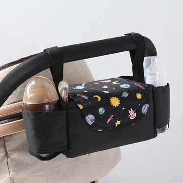 Baby Stroller Bag & Organiser with Cup Holders - Owl - Taylorson