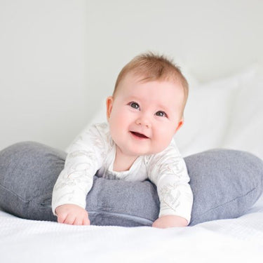100% Cotton Baby Feeding & Support Pillow | Tummy Time Pillow
