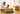 Multipurpose Kids Activity Birch Wood Table Set with Two Chairs - Taylorson