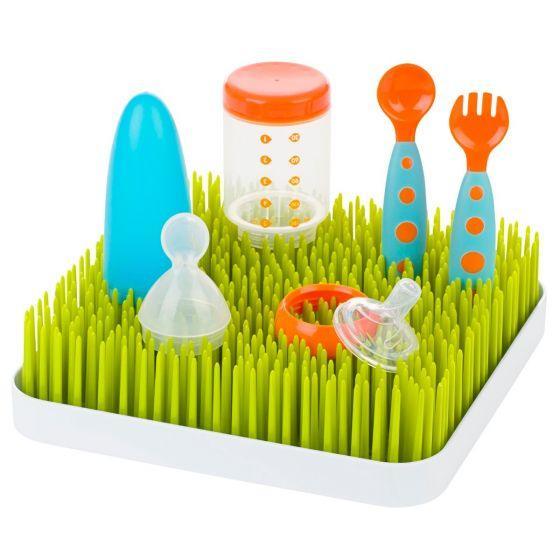 Boon Countertop Drying Rack Boon Grass Countertop Drying Rack - Green | Grey – Taylorson