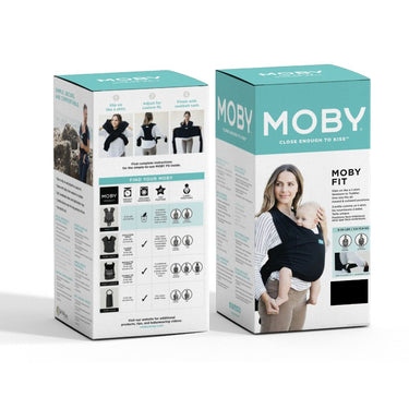Moby Fit Baby Carrier - Black