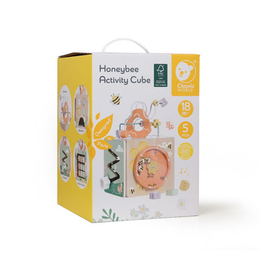 Classic World Honeybee Activity Cube (18m+)