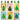 Christmas Tree & Elves Stickers Set - 6 Sheets of Festive Decorative Fun