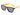 Classic Two-Tone Kids Sunglasses - Blue/Yellow (3-12 years) with Hard Case - Taylorson