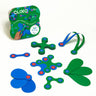 Clixo Itsy Pack - Green/Blue 18pcs - Taylorson