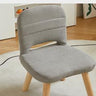Comfy & Sturdy Kids Chair with Foldable Seat & Solid Wood Legs - Taylorson