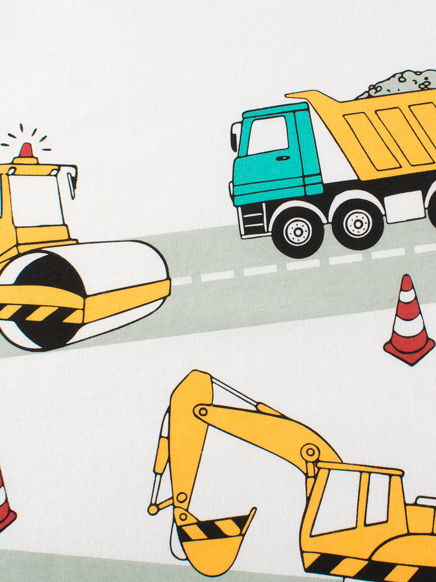 Construction Vehicle & Friends Kids T-Shirt (1 - 6 years)