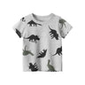 Dinosaur in Grey Kids T-Shirt 100% Cotton (1-6 years) - Taylorson