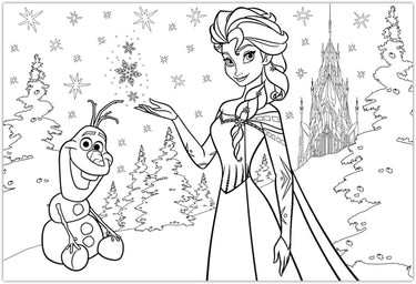 Disney Frozen Double Sided Puzzle 108pcs - Taylorson