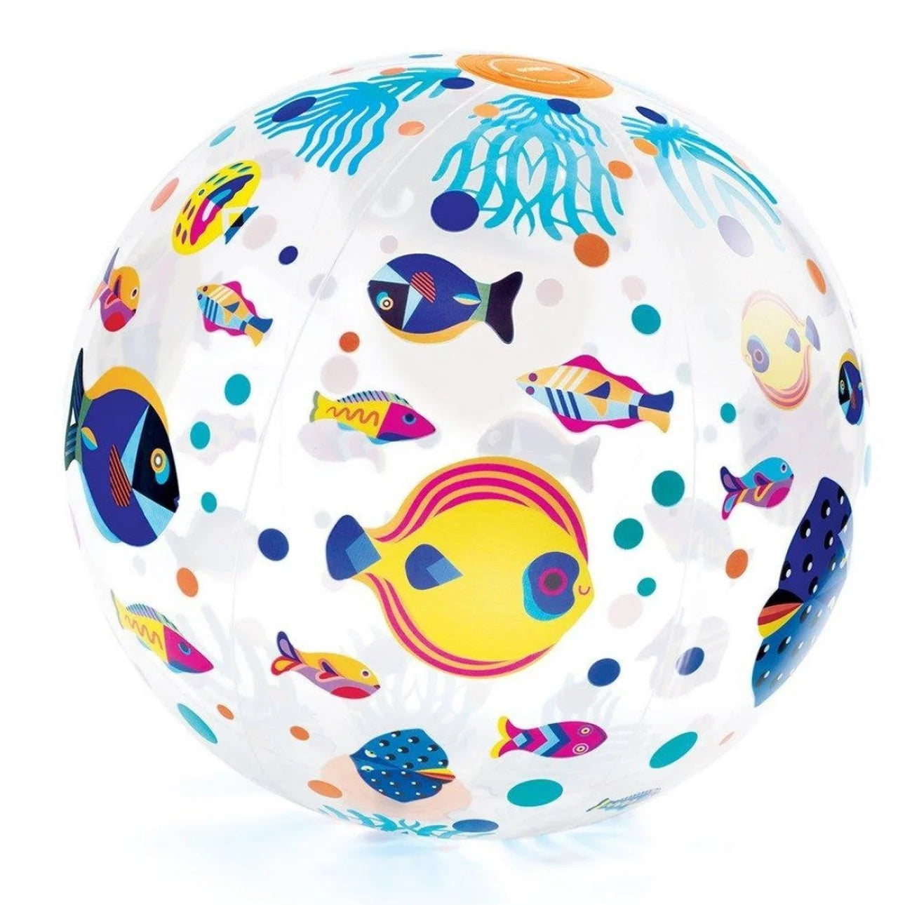 Djeco Inflatable Ball - Fishes