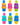 Fubbles No Spill Bubbles Tumbler Minis - Assorted - Taylorson