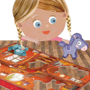 Headu Montessori First Puzzle: The Farm (2-4 years) - Taylorson