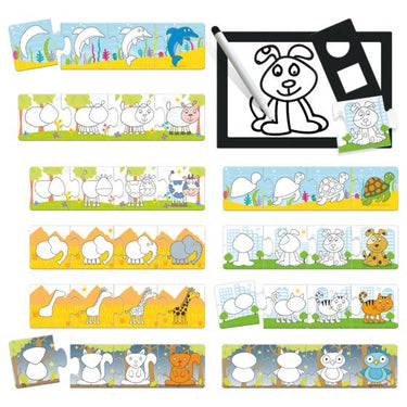 Headu Step by Step Drawing School - Craft Activity (3-6 years)