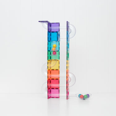 Connetix Tiles - Ball Run Bright Pack 114pcs (Engineer Your Next Adventure)