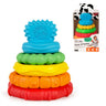 Baby Einstein Stack & Teethe Multi-Textured Teether Toy (0m+)