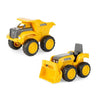 John Deere 15cm Sandbox Construction Vehicles - Yellow 2 Pack - Taylorson