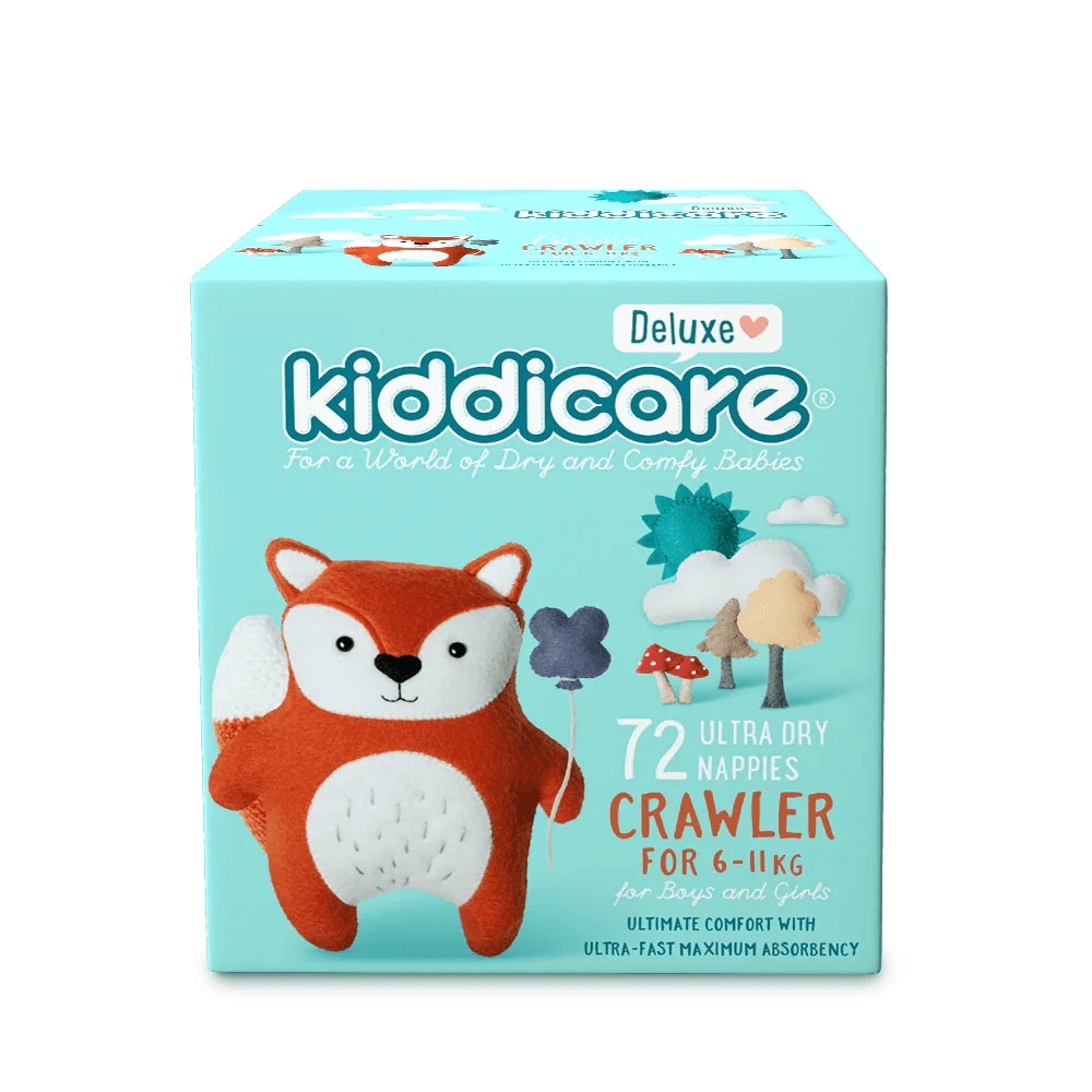 Kiddicare Deluxe Crawler Unisex Nappies - 72's - Taylorson