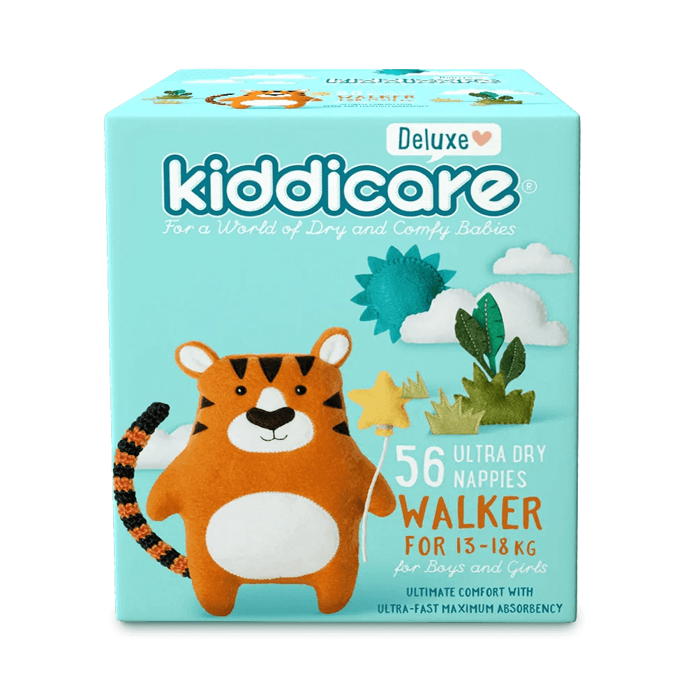 Kiddicare Deluxe Walker Unisex Nappies 56's - Taylorson