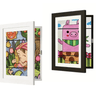Kids Artframes | A4 Artwork Storage & Display Frame - Black | White - Taylorson