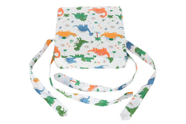 Kids Booster Seat Cushion - Happy Dinosaurs (32x32x8cm) - Taylorson