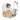 Kinderfeets Pram Walker - White | Pink - Taylorson