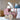 Kinderfeets Pram Walker - White | Pink - Taylorson