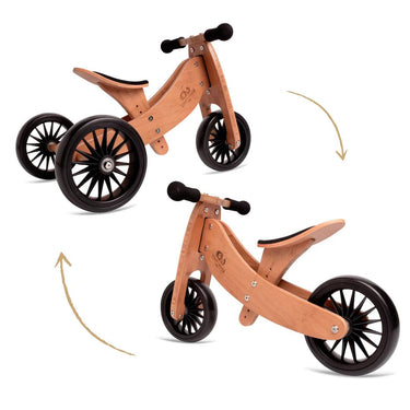 Kinderfeets Tiny Tot Plus Trike/Balance Bike - Bamboo - Taylorson