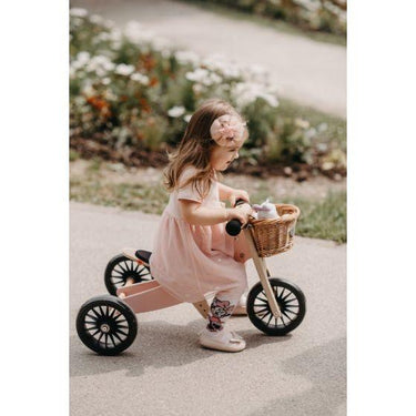 Kinderfeets Tiny Tot Plus Trike/Balance Bike - Rose Pink - Taylorson