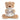 Little Linen Nectar Bear Plush Toy & Washers Gift Set - Taylorson