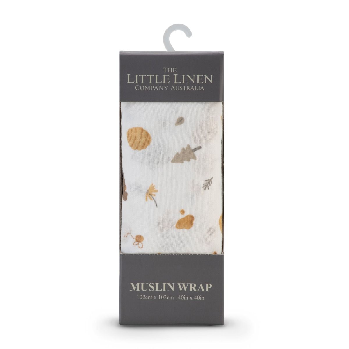 The Little Linen Co. Muslin Wrap - Nectar Bear (1pcs)