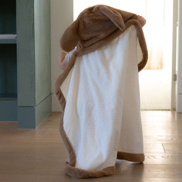 Little Linen Plush Hooded Towel - Barklife Bunny
