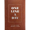 Luxe One Line A Day A Five Year Memory Book - Taylorson