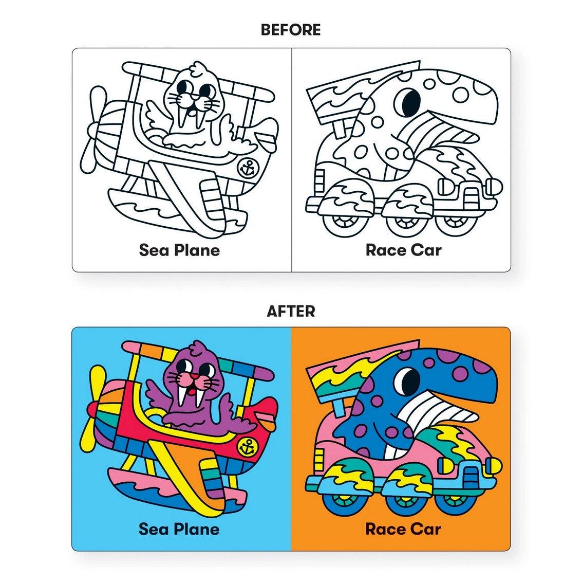 Marine Life On the Move Color Magic Baby Bath Book (0-4 years) – Taylorson