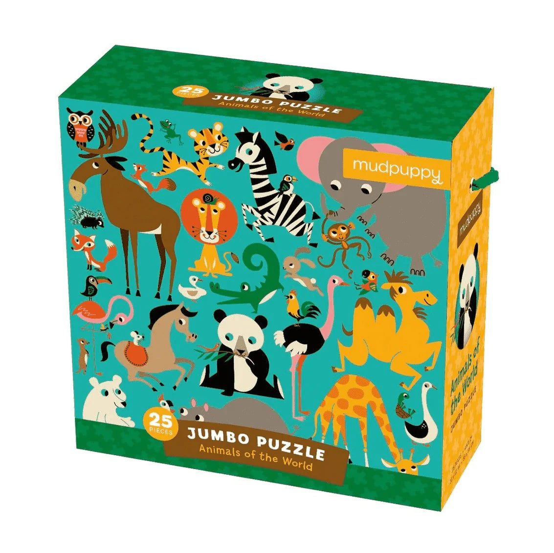 Animals Of The World Jumbo Puzzle 25pcs