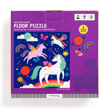 Unicorn Magic 25pcs Floor Puzzle with Shaped Pieces (2 years+)