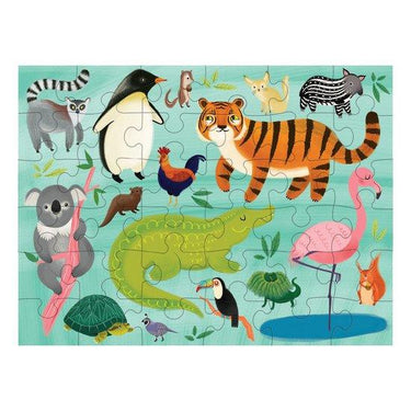 Mudpuppy Animals of the World Puzzle To Go, 36pcs - Taylorson