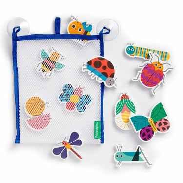 Mudpuppy Bug Out! Stickable Foam Bath Shapes - Taylorson