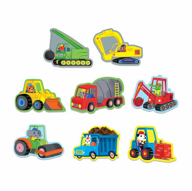 Mudpuppy Construction Site 2 Piece My First Puzzles - Taylorson