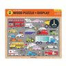 Mudpuppy Vehicles on the Move 100 Piece Wood Puzzle + Display *Clearance - Taylorson