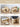 Multipurpose Kids Activity Birch Wood Table Set with Two Chairs - Taylorson