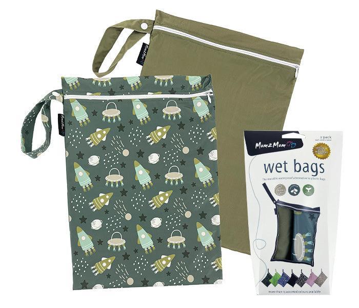 Mum 2 Mum Wet Bags (2 Pack) - Rocket & Olive - Taylorson