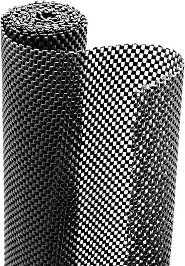 Non-Slip Grip Mat | Shelf Liner - Black (50cm x 200cm) - Taylorson