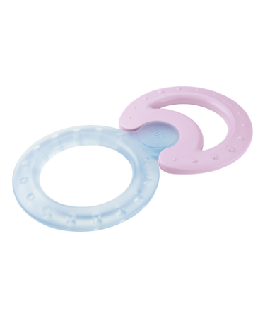 Nuk Cooling Teething Ring Set 3m+ (Assorted)