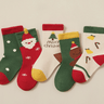 OEKO-TEX Certified Novelty Kids Christmas Socks 5 Pack (0-5 years) - Taylorson