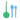 OmieBox Fork & Spoon Pod Set - Various Colours - Taylorson