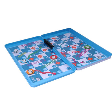 Purple Cow Travel Game Tin Snakes and Ladders (3 years+)