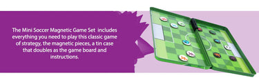 Purple Cow Travel Game Tin Soccer (6 years+)