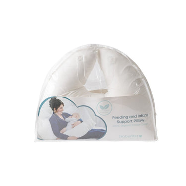 Baby First Organic Cotton Feeding & Support Pillow