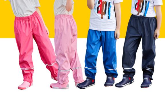 Stay Dry Kids Waterproof Rain Overpants (2-8 years)