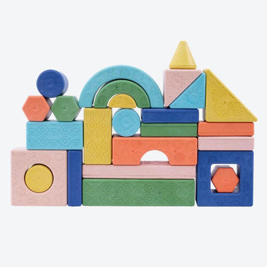 Rattle & Stack Blocks - Deluxe Pack Of 24 - Taylorson